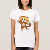 T-shirt Fille en costume comme singe (Devant)