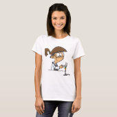 T-shirt Fille En Laboratoire (Devant entier)
