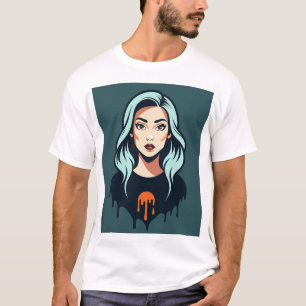 T-shirt fille en larmes