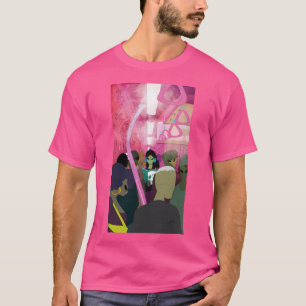 T-shirt Fille En Métro Sur Vénus