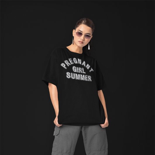 T-shirt Fille Enceinte Chemise d'été GROSSESSE FAIRE-PART