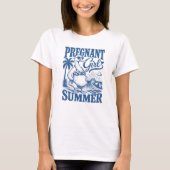 T-shirt Fille ENCEINTE ÉTÉ (Devant)