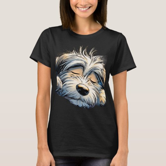 T-shirt Fille Endormie (Devant)