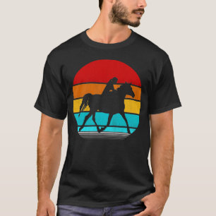 T-shirt fille équitation