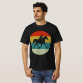 T-shirt fille équitation (Devant entier)
