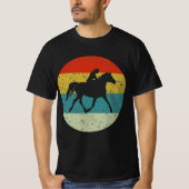 T-shirt fille équitation (Devant)