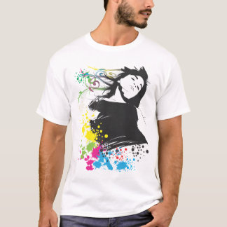 T-shirt Fille et couleurs.