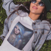 T-shirt Fille Fée Mystique Éthérée