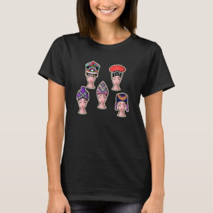 T-shirt Fille femme traditionnelle fière Hmong Miao Hmoob