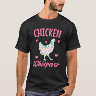 T-shirt Fille Fille Fille Drôle Amant Poulet F