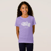 T-Shirt Fille Fille Petite Soeur Grande Fille (Devant entier)
