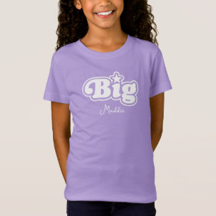 T-Shirt Fille Fille Petite Soeur Grande Fille