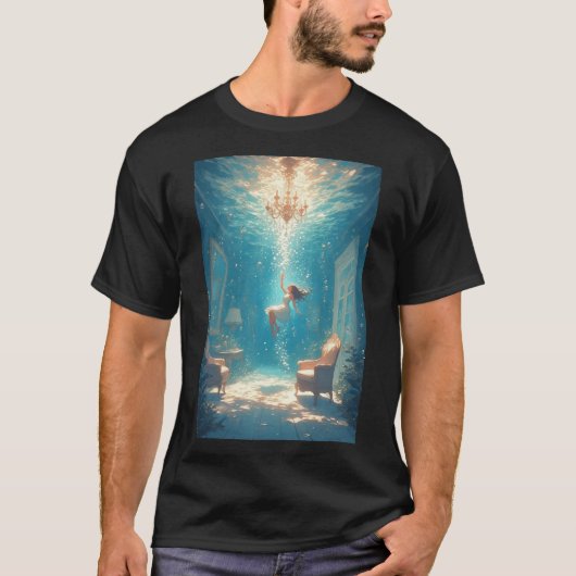 T-shirt Fille flottante (Devant)