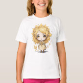 T-shirt Fille folle jamais (Devant)