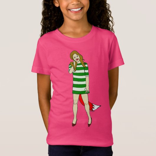 T-Shirt fille foy (Devant)