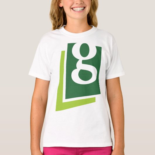 T-shirt fille G minuscule (Devant)