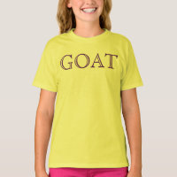 T-shirt fille "GOAT"