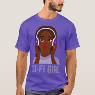 T-shirt Fille Hip hop LOFI africaine américaine