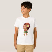 T-shirt fille Hula (Devant entier)