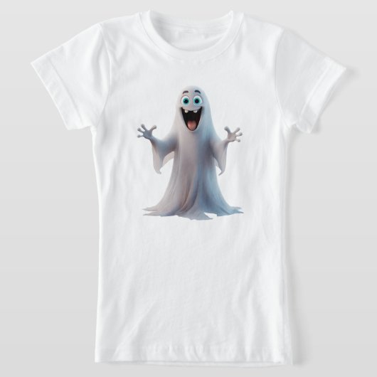 T-shirt Fille Imaginaire Fantôme (Poser)