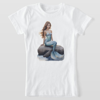 T-shirt fille Imaginaire Sirène