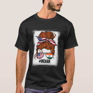 T-shirt Fille indienne racines indiennes
