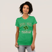 T-shirt Fille irlandaise : Ami potable (Devant entier)