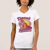 T-shirt Fille ivre et fabuleuse (Devant)