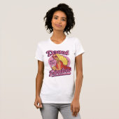T-shirt Fille ivre et fabuleuse (Devant entier)