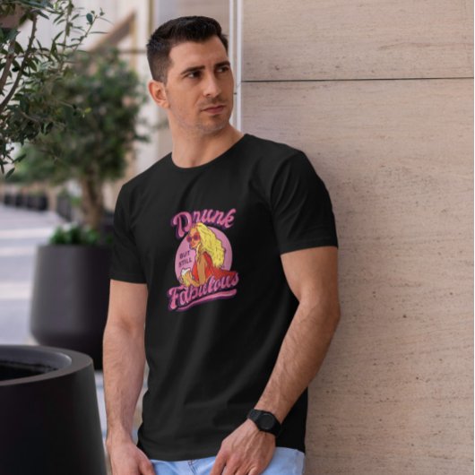 T-shirt Fille ivre et fabuleuse