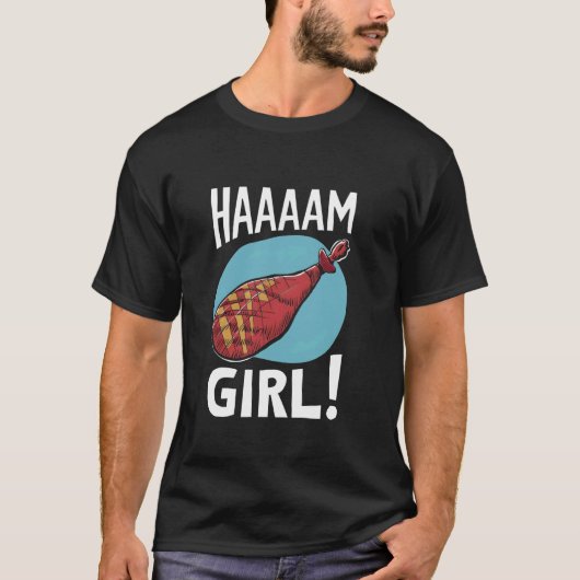T-shirt Fille jambon (Devant)