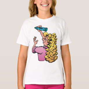 T-shirt Fille joueur avec crayon