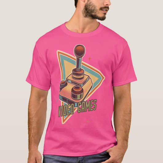 T-shirt Fille joystick (Devant)