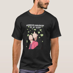 T-shirt Fille K-Drama Fan de Drama Coréen K-Drama Est Ma T