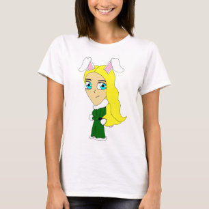 T-shirt fille lapin chibi