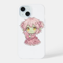 T-shirt Fille Louveteau Ghoul Pastel Mignon - Kawa