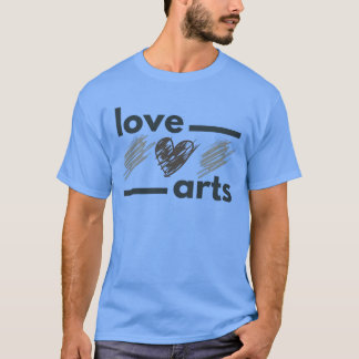 T-shirt Fille Love Arts