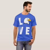 T-shirt Fille Love Eagle (Devant entier)