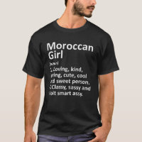 FILLE MAROCAINE MAROC Cadeau Funny Pays Accueil Ra