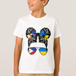 T-shirt Fille moitié philippine moitié ukrainienne Philipp
