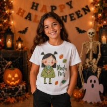 Fille monstre de Frankenstein mignonne pour une fê