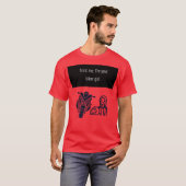 T-shirt Fille motard (Devant entier)