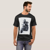 T-shirt Fille Motarde (Devant entier)