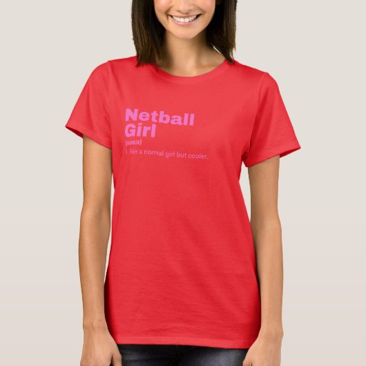 T-shirt  Fille - Netball (Devant)