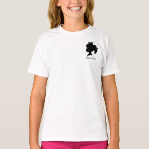 T-shirt fille parties scintillant
