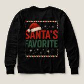 T-shirt fille père Noël (Motif dos)