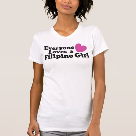 T-shirt Fille philippine (Devant)