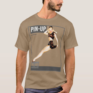 T-shirt Fille Pin Up Magazine Pinup Vintage 3