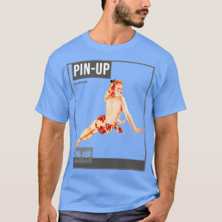 T-shirt Fille Pin Up Magazine Pinup Vintage 6