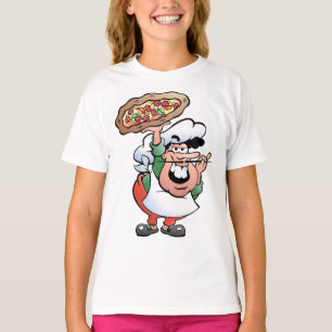 T-shirt fille Pizza Baker